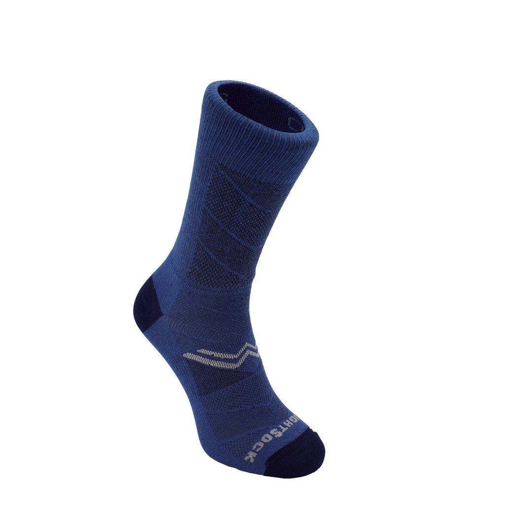 Wrightsock coolmesh ii bláir tveggjalaga sokkar