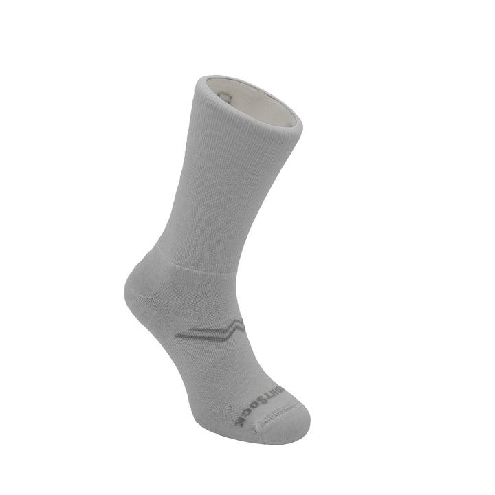 Wrightsock coolmesh ii hvítir tveggjalaga sokkar