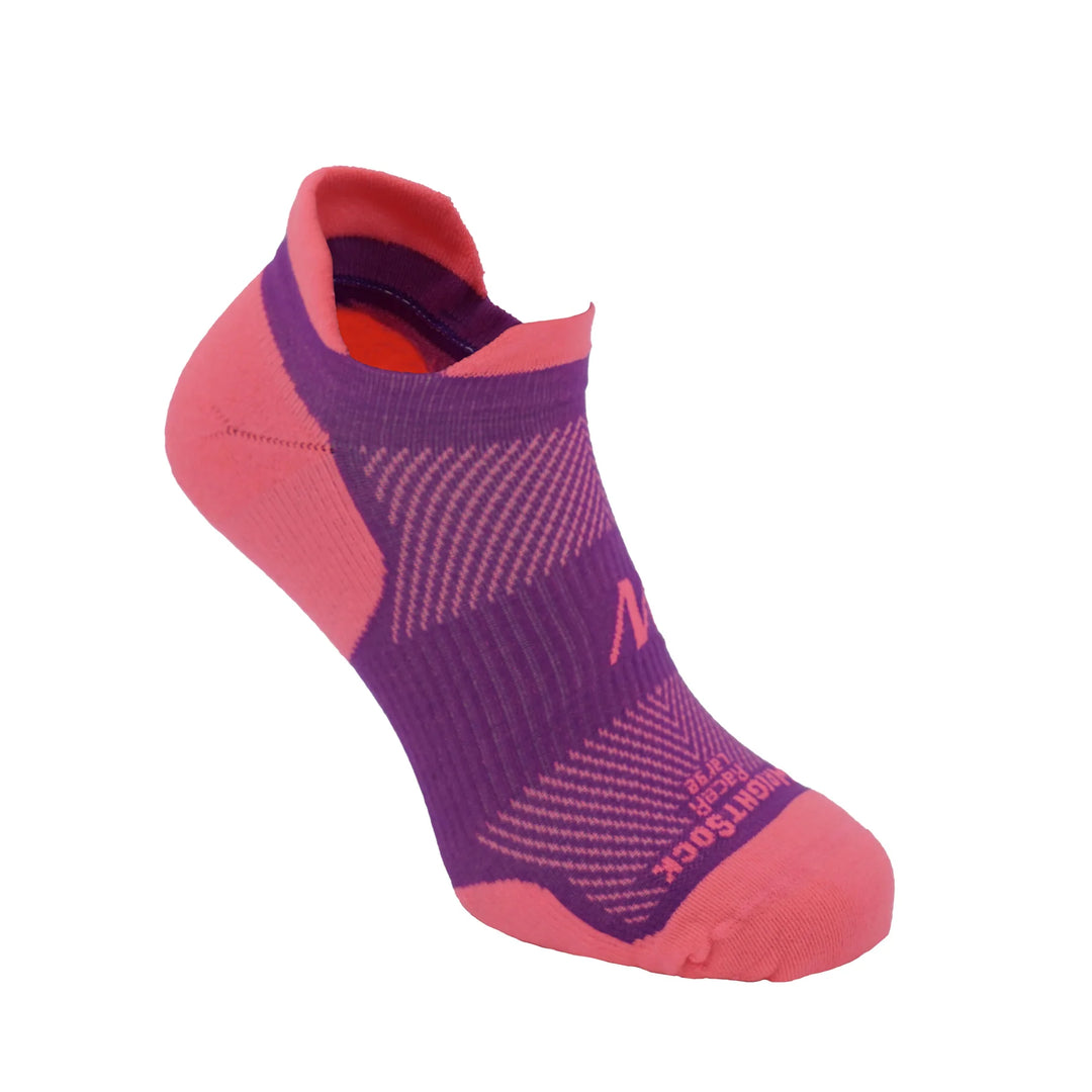 Wrightsock Racer bleikir ökkla hlaupasokkar